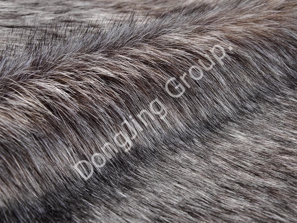 DP0801-コーヒークリップ白染めチップ faux fur fabric