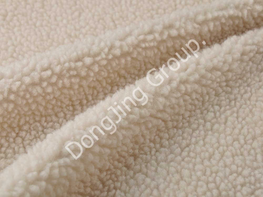 DP0819-ベージュのラムウールE1300 faux fur fabric