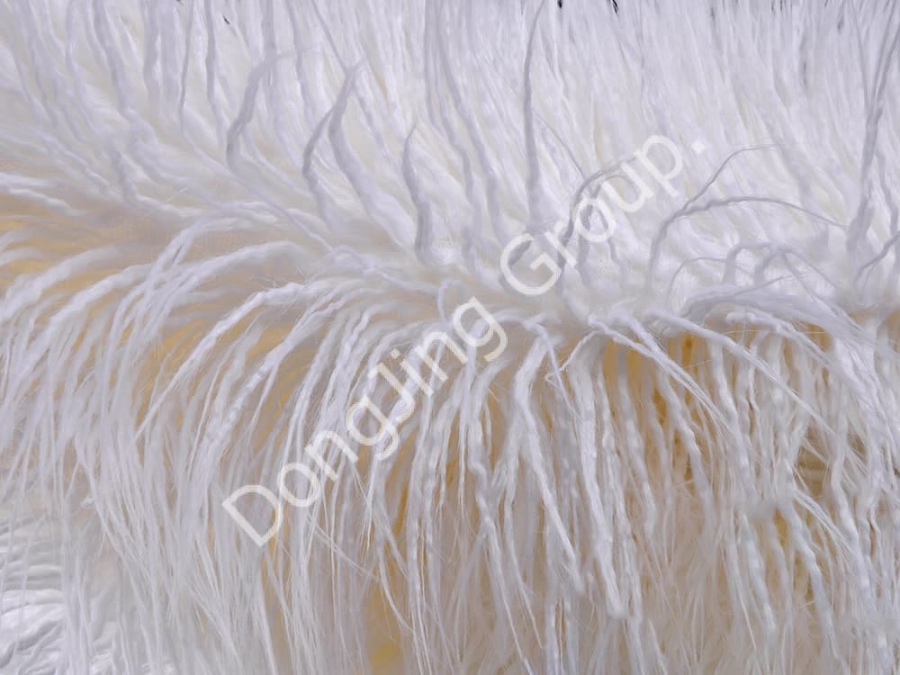 DP0969-ホワイトツースローラーローラー faux fur fabric