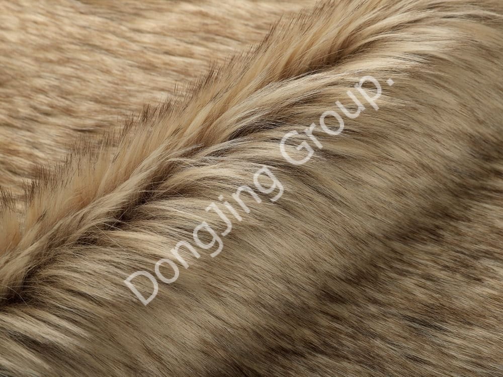 DP0615-キャメルヘアチップライトロール faux fur fabric