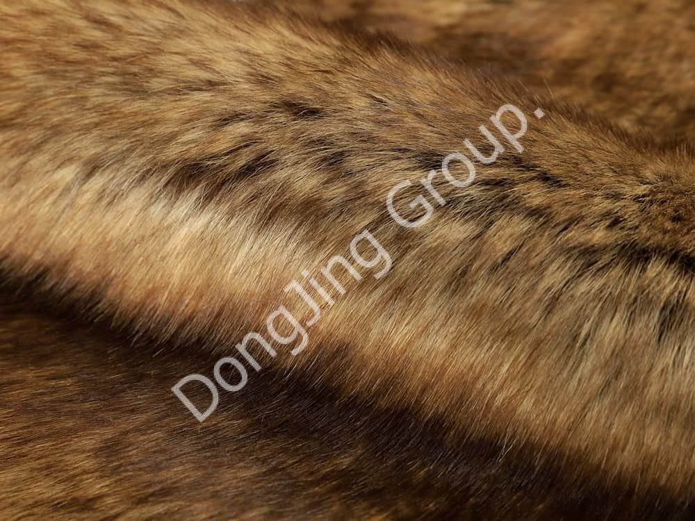 DP0628-ブラウンプルアウト faux fur fabric