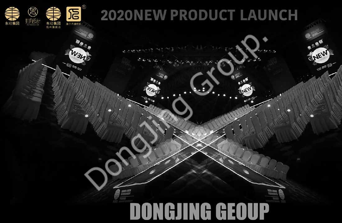 Dongjing Group 2020 VIP Customer Autumn / Winter Fabric New ProductReleaseConference--オープニングモデルのキャットウォーク予熱